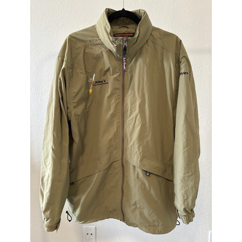 Vintage L.L. Bean Mens Jacket Size Large Gorpcore Nylon Outdoors Aerojet Logo